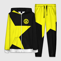 Женский 3D-костюм FC Borussia Dortmund: Star, цвет: 3D-белый