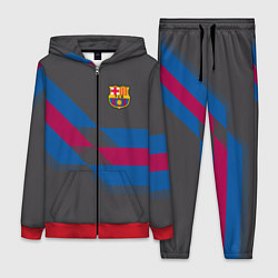 Женский 3D-костюм Barcelona FC: Dark style, цвет: 3D-красный
