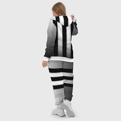 Женский костюм Juventus FC: New logo / 3D-Белый – фото 5