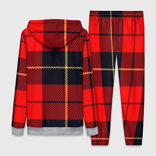 Женский костюм Клетка / 3D-Меланж – фото 2