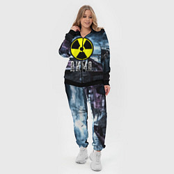 Женский 3D-костюм S.T.A.L.K.E.R: Дима, цвет: 3D-черный — фото 2