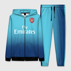 Женский 3D-костюм Arsenal FC: Blue Away 17/18, цвет: 3D-черный