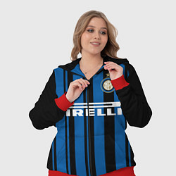 Женский 3D-костюм Inter FC: Home 17/18, цвет: 3D-красный — фото 2