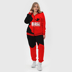 Женский 3D-костюм Base Jumping: B&R, цвет: 3D-красный — фото 2