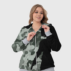 Женский 3D-костюм PUBG: Camo Shadow, цвет: 3D-меланж — фото 2