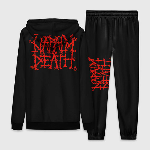 Женский костюм Napalm Death / 3D-Черный – фото 2