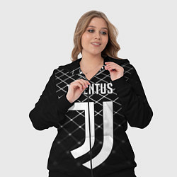 Женский 3D-костюм FC Juventus: Black Lines, цвет: 3D-черный — фото 2