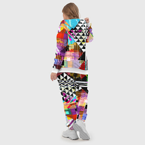Женский костюм RGB Geometry / 3D-Белый – фото 5