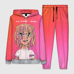 Женский 3D-костюм Lil Pump Boss, цвет: 3D-меланж