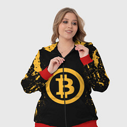 Женский 3D-костюм Bitcoin Master, цвет: 3D-красный — фото 2