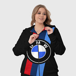 Женский 3D-костюм BMW 2021 M SPORT БМВ М СПОРТ, цвет: 3D-черный — фото 2