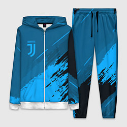 Женский 3D-костюм FC Juventus: Blue Original, цвет: 3D-белый