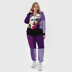 Женский 3D-костюм Marilyn Monroe, цвет: 3D-черный — фото 2