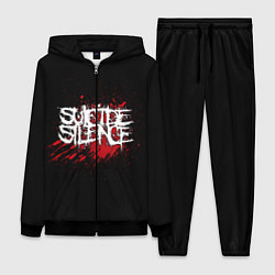 Женский 3D-костюм Suicide Silence Blood, цвет: 3D-черный
