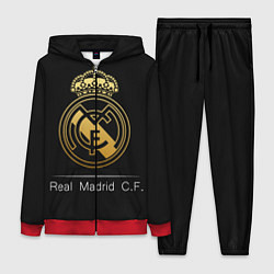 Женский 3D-костюм FC Real Madrid: Gold Edition, цвет: 3D-красный