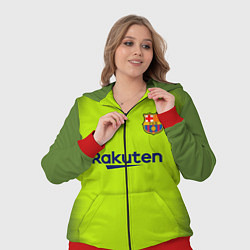 Женский 3D-костюм FC Barcelona: Home 18/19, цвет: 3D-красный — фото 2