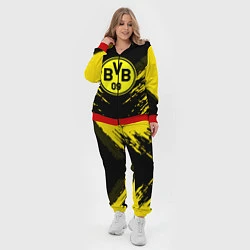 Женский 3D-костюм Borussia FC: Sport Fashion, цвет: 3D-красный — фото 2