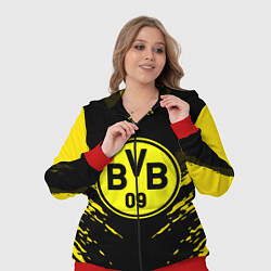 Женский 3D-костюм Borussia FC: Sport Fashion, цвет: 3D-красный — фото 2