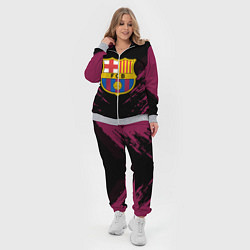 Женский 3D-костюм Barcelona FC: Sport Fashion, цвет: 3D-меланж — фото 2