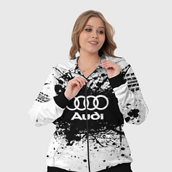 Женский 3D-костюм Audi: Black Spray, цвет: 3D-черный — фото 2