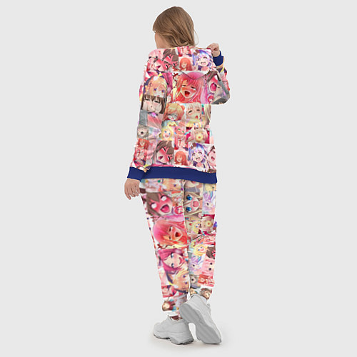 Женский костюм Ahegao / 3D-Синий – фото 5