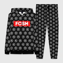 Женский 3D-костюм FCSM Supreme, цвет: 3D-черный