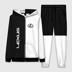 Женский 3D-костюм Lexus: Black & White, цвет: 3D-черный