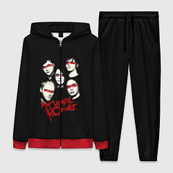 Женский 3D-костюм My Chemical Romance Boys, цвет: 3D-красный