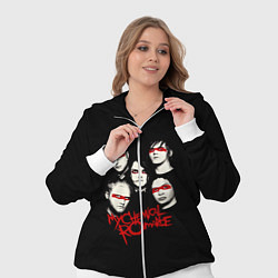 Женский 3D-костюм My Chemical Romance Boys, цвет: 3D-белый — фото 2