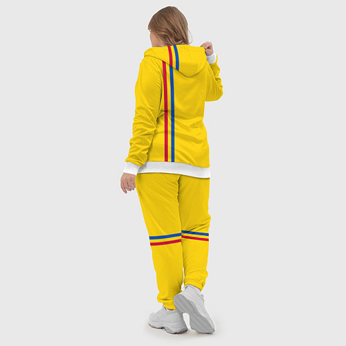 Женский костюм Молдавия: лента с гербом / 3D-Белый – фото 5