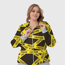 Женский 3D-костюм Police Caution, цвет: 3D-меланж — фото 2
