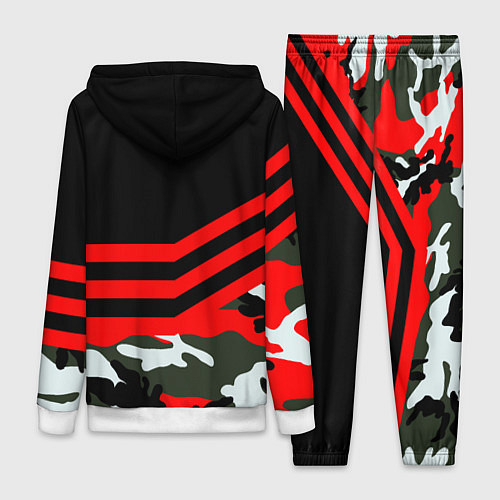 Женский костюм Полиция: Камуфляж / 3D-Белый – фото 2