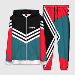Женский 3D-костюм Firm 90s: Arrows Style, цвет: 3D-белый
