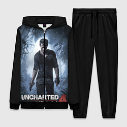 Женский 3D-костюм Uncharted 4: A Thief's End, цвет: 3D-черный