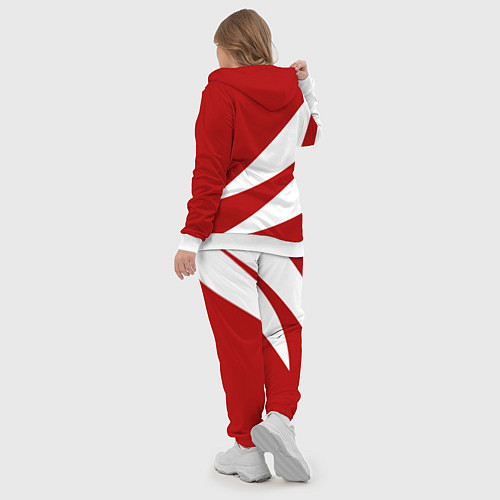 Женский костюм Игра в сердца / 3D-Белый – фото 5