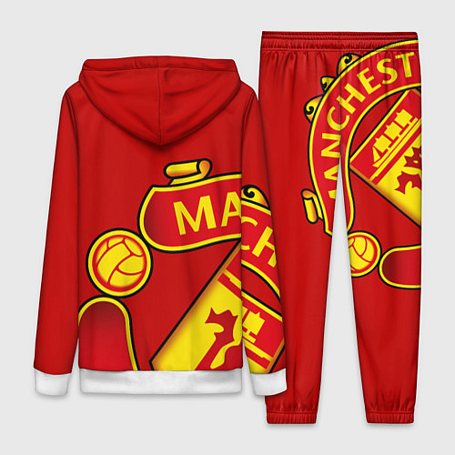 Женский костюм FC Man United: Red Exclusive / 3D-Белый – фото 2