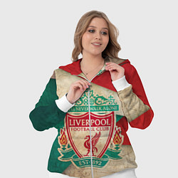 Женский 3D-костюм FC Liverpool: Old Style, цвет: 3D-белый — фото 2