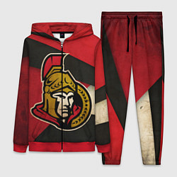 Женский 3D-костюм HC Ottawa Senators: Old Style, цвет: 3D-красный