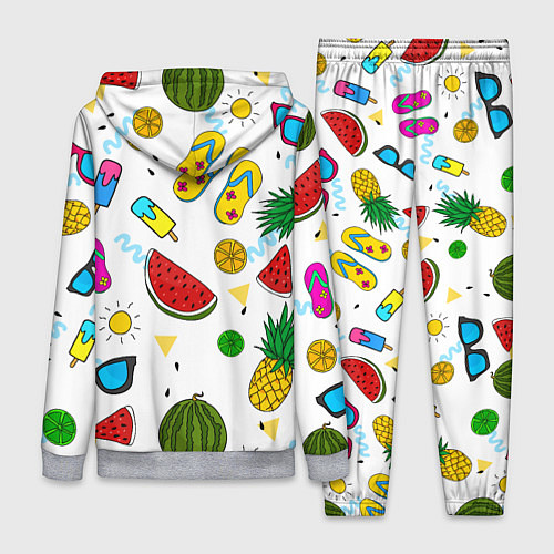 Женский костюм Летний стиль / 3D-Меланж – фото 2