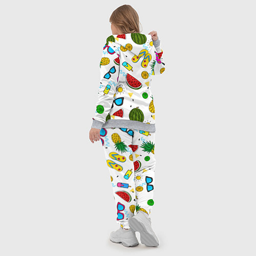 Женский костюм Летний стиль / 3D-Меланж – фото 5