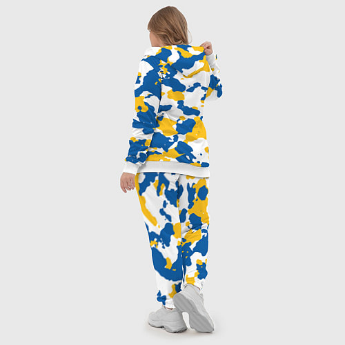 Женский костюм Real Madrid: Camo / 3D-Белый – фото 5