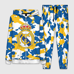 Женский 3D-костюм Real Madrid: Camo, цвет: 3D-белый