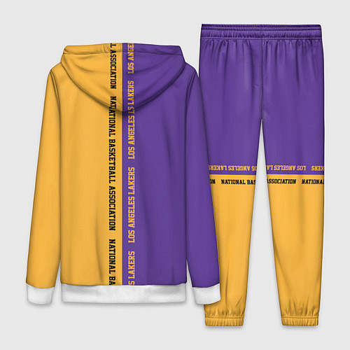 Женский костюм NBA: LA Lakers / 3D-Белый – фото 2