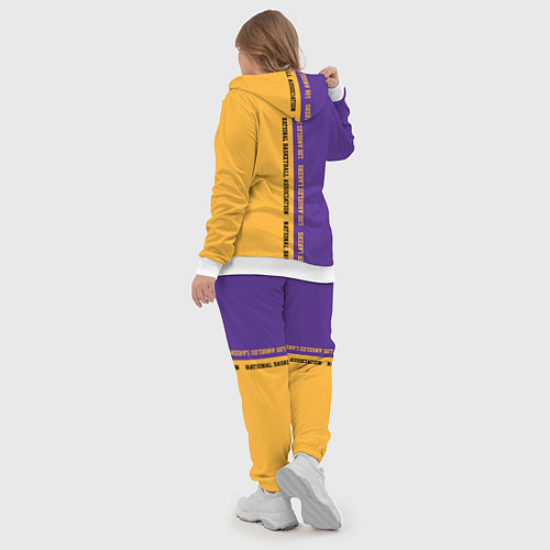 Женский костюм NBA: LA Lakers / 3D-Белый – фото 5