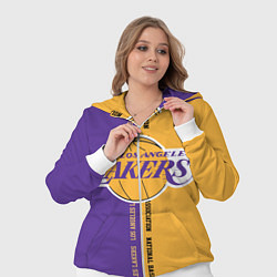 Женский 3D-костюм NBA: LA Lakers, цвет: 3D-белый — фото 2