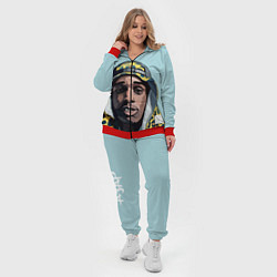 Женский 3D-костюм ASAP Rocky: Far East, цвет: 3D-красный — фото 2