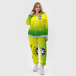 Женский 3D-костюм CBF Brasil, цвет: 3D-меланж — фото 2