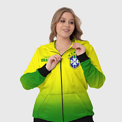 Женский 3D-костюм CBF Brasil, цвет: 3D-черный — фото 2