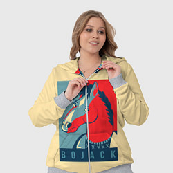 Женский 3D-костюм BoJack Obey, цвет: 3D-меланж — фото 2