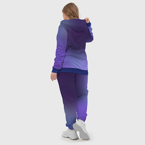 Женский костюм Неоновый тигр / 3D-Синий – фото 5